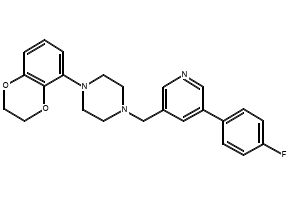 Adoprazine structure, CAS 222551-17-9