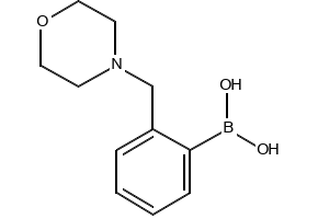 2-(Morpholin-4-ylmethyl)benzeneboronic acid structure, CAS 223433-45-2