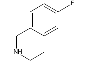 6-Fluoro-1,2,3,4-tetrahydroisoquinoline structure, CAS 224161-37-9
