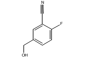 2-Fluoro-5-(hydroxymethyl)benzonitrile structure, CAS 227609-85-0
