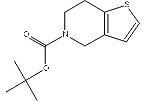 tert-Butyl 6,7-dihydrothieno[3,2-c]pyridine-5(4H)-carboxylate structure, CAS 230301-73-2