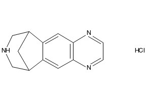 Varenicline hydrochloride structure, CAS 230615-23-3