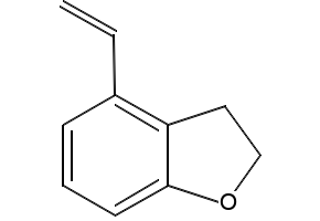 4-Vinyl-2,3-dihydrobenzofuran structure, CAS 230642-84-9