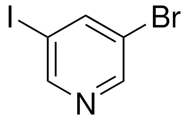 3-Bromo-5-iodo-pyridine structure, CAS 233770-01-9