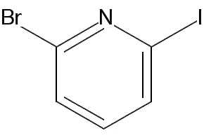 2-Bromo-6-iodopyridine structure, CAS 234111-08-1