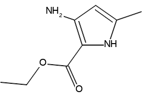 Ethyl 3-amino-5-(furan-2-yl)-1H-pyrrole-2-carboxylate structure, CAS 237435-96-0