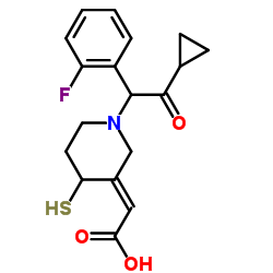 Prasugrel metabolite structure, CAS 239466-74-1