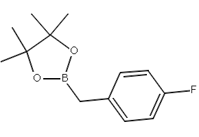4-Fluorobenzylboronic acid pinacol ester structure, CAS 243145-83-7