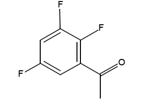 2,3,5-Trifluoroacetophenone structure, CAS 243459-93-0