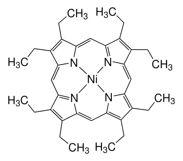 2,3,7,8,12,13,17,18-Octaethyl-21H,23H-porphine platinum structure, CAS 244774-67-2