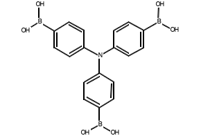 Triphenylamine-4,4',4"-triboronic acid structure, CAS 245737-33-1