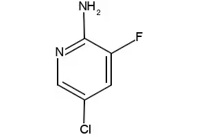 2-Amino-5-chloro-3-fluoropyridine structure, CAS 246847-98-3