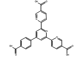 [2,2':6',2''-Terpyridine]-3',4'-dicarboxylic acid structure, CAS 247058-03-3