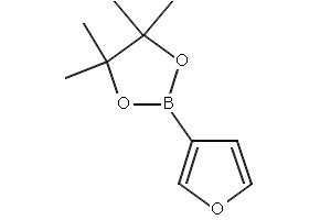 3-Furanboronic acid pinacol ester structure, CAS 248924-59-6