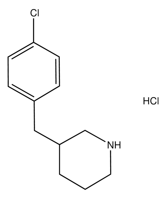 4-(3-Chlorobenzyl)piperidine structure, CAS 251107-31-0