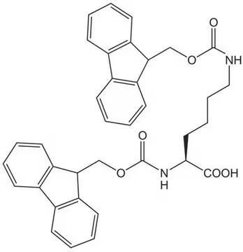 Fmoc-Lys(Tnm)-OH structure, CAS 251316-95-7