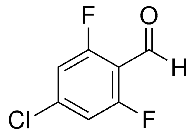 4-Chloro-2,6-difluorobenzaldehyde structure, CAS 252004-45-8