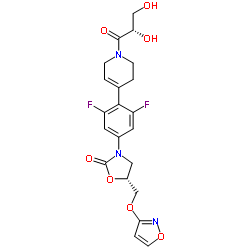 Posizolid structure, CAS 252260-02-9