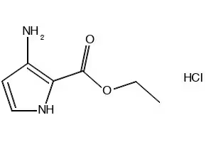 3-Amino-2-ethoxycarbonylpyrrole hydrochloride structure, CAS 252932-49-3