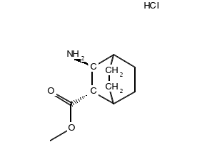 (1R,2S)-1-Amino-2-ethenylcyclopropanecarboxylic acid methyl ester hydrochloride structure, CAS 259214-58-9