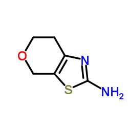 6,7-Dihydro-4H-pyrano[4,3-d]thiazol-2-ylamine structure, CAS 259810-12-3