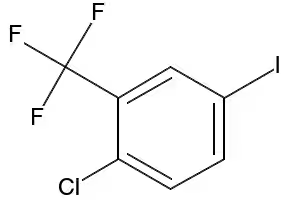 2-Chloro-5-iodobenzotrifluoride structure, CAS 260355-20-2