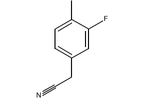 3-Fluoro-4-methylphenylacetonitrile structure, CAS 261951-73-9