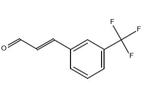3-(Trifluoromethyl)cinnamaldehyde structure, CAS 262268-58-6