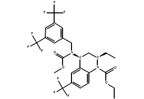 Torcetrapib structure, CAS 262352-17-0