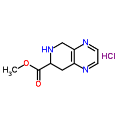 Methyl 5,6,7,8-tetrahydropyrido[3,4-b]pyrazine-7-carboxylate hydrochloride structure, CAS 264624-28-4