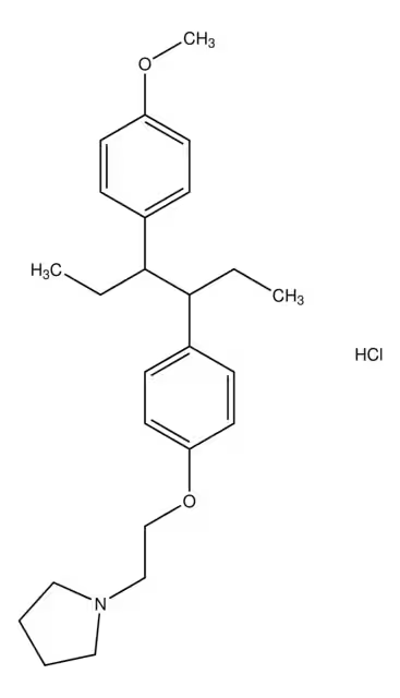 1-(2-(4-Nitrophenoxy)ethyl)pyrrolidine structure, CAS 265654-77-1