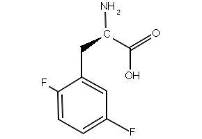 2,5-Difluoro-D-phenylalanine structure, CAS 266360-61-6