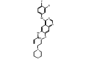 Canertinib structure, CAS 267243-28-7