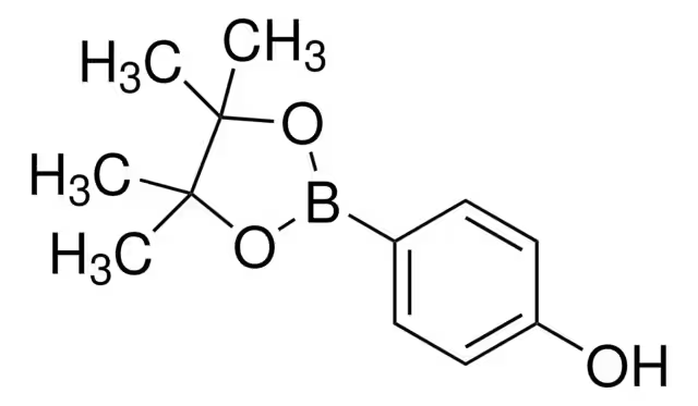 4-Hydroxyphenylboronic acid pinacol ester structure, CAS 269409-70-3