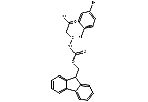 Fmoc-(S)-3-Amino-4-(4-bromophenyl)butyric acid structure, CAS 270062-86-7