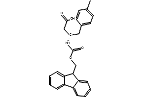 Fmoc-(S)-3-Amino-4-(4-methylphenyl)butanoic acid structure, CAS 270062-97-0