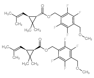 Dimefluthrin structure, CAS 271241-14-6