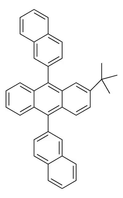 3-tert-Butyl-9,10-di(naphth-2-yl)anthracene structure, CAS 274905-73-6