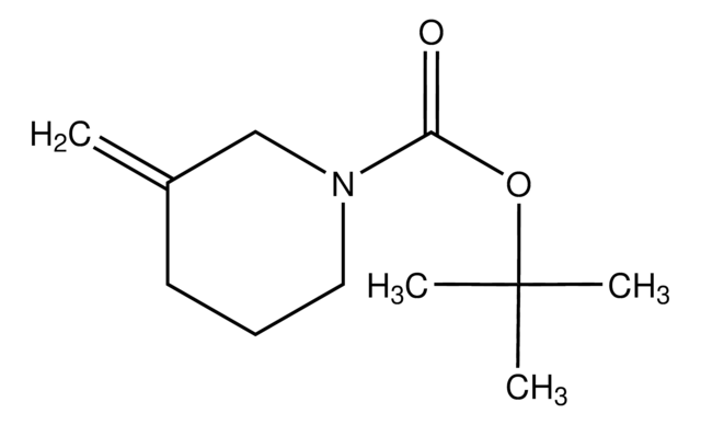 1-Boc-3-methylenepiperidine structure, CAS 276872-89-0