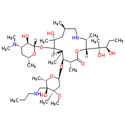 Tulathromycin B structure, CAS 280755-12-6