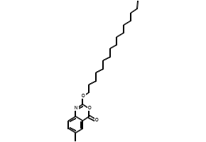 Cetilistat structure, CAS 282526-98-1