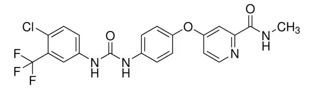 Sorafenib structure, CAS 284461-73-0