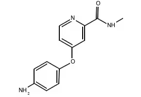 4-(4-Aminophenoxy)-N-methylpicolinamide structure, CAS 284462-37-9