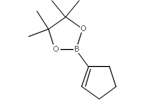 1-Cyclopentenylboronic acid pinacol ester structure, CAS 287944-10-9