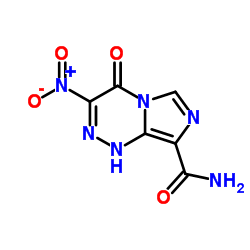 Cyanotemozolomide structure, CAS 287964-59-4