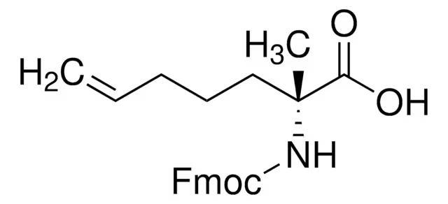 (2R)-2-[[(9H-Fluoren-9-ylmethoxy)carbonyl]amino]-2-methyl-6-heptenoic acid structure, CAS 288617-77-6