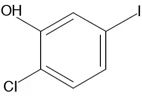 2-Chloro-5-iodophenol structure, CAS 289039-26-5
