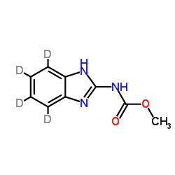 Carbendazim-D4 structure, CAS 291765-95-2