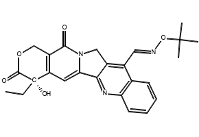 Gimatecan structure, CAS 292618-32-7