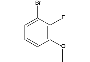 3-Bromo-2-fluoroanisole structure, CAS 295376-21-5